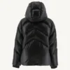 Chaqueta Jott STELLAR plumón con capucha corta y acampanada Frío Extremo FW22WJAC39 - 999 noir Justoverthetop negra