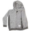 Jersey niño Quiksilver cálido con capucha y cremallera Keller MEDIEVAL BLUE HEATHER (sgrh) Ref. EQBFT03388 gris jaspeado