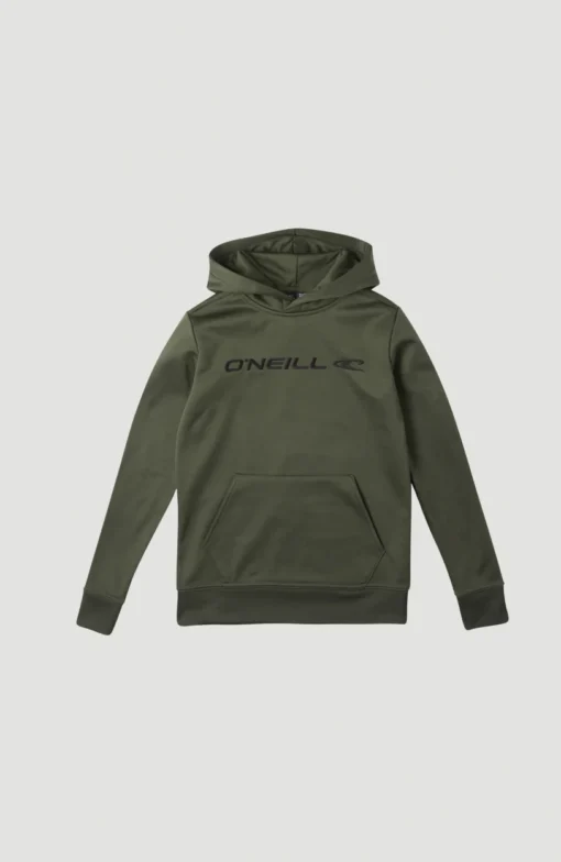 Sudadera O'NEILL niño surfera con capucha RUTILE HOODED FLEECE Forest night Ref. 4350000 verde oscuro