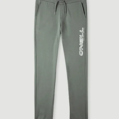 Pantalón Chándal O'NEILL niño deportivo CUBE SWEATPANTS military green Ref. 4550012 verde militar logo pierna