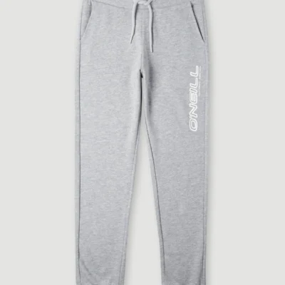 Pantalón Chándal O'NEILL niño deportivo CUBE SWEATPANTS silver melee Ref. 4550012 gris logo pierna