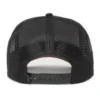 Gorra Animales GOORIN BROS THE BADDEST BOY con rejilla ajustable con parche de perro Color negro