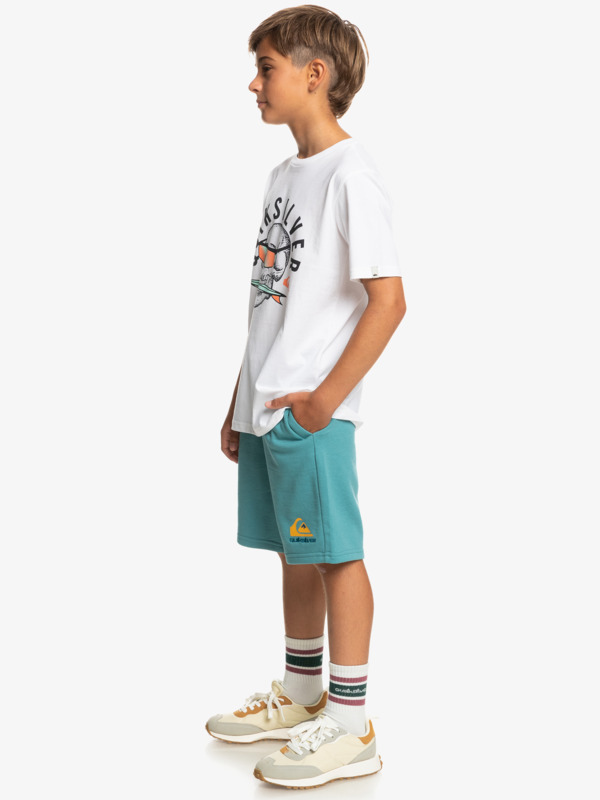 Pantalon Chandal corto QUIKSILVER nino azul