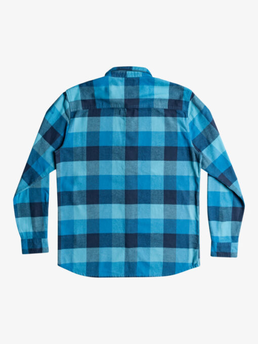 Camisa QUIKSILVER de Manga Larga franela Hombre Motherfly DELPH BLUE MOTHERFLY (bjp1)Ref. EQYWT04330 cuadros azules