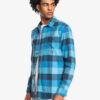 Camisa QUIKSILVER de Manga Larga franela Hombre Motherfly DELPH BLUE MOTHERFLY (bjp1)Ref. EQYWT04330 cuadros azules