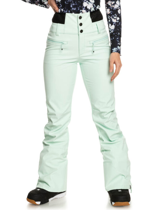 Pantalón snow con aislante para Chicas ROXY Rising High FAIR AQUA (bdy0) Ref. ERJTP03213 verde aqua