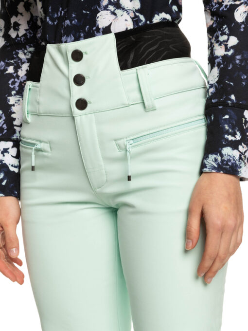 Pantalón snow con aislante para Chicas ROXY Rising High FAIR AQUA (bdy0) Ref. ERJTP03213 verde aqua