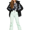 Pantalón snow con aislante para Chicas ROXY Rising High FAIR AQUA (bdy0) Ref. ERJTP03213 verde aqua