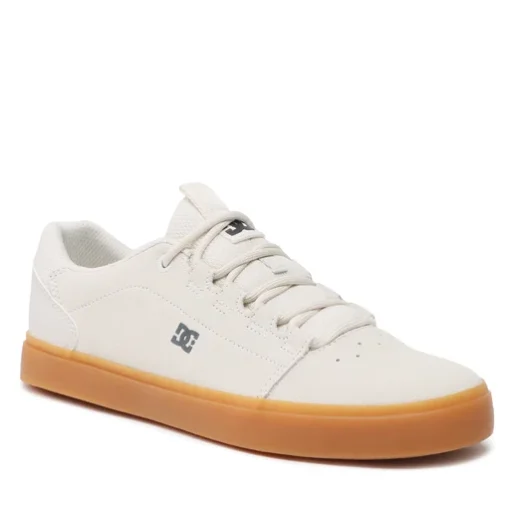 Zapatillas de piel DC SHOES para hombre HYDE white/Gum Ref. ADYS300580 blanco suela caramelo