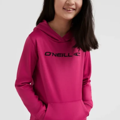 Sudadera ONEILL niña con capucha RUTILE HOODED FLEECE Fucshia red Ref. 3350001 fucshia logo pecho