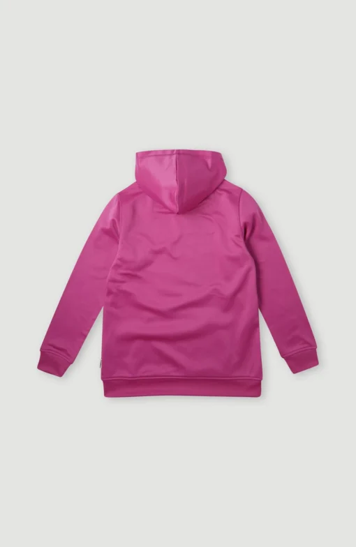 Sudadera ONEILL niña con capucha RUTILE HOODED FLEECE Fucshia red Ref. 3350001 fucshia logo pecho