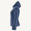 Chaqueta con capucha Jott de plumas pato Mujer PS23WDOW01 - 140 Bleu jeans CLOE BASIC Justoverthetop azul