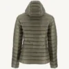 Chaqueta con capucha Jott de plumas pato Mujer P000WDOW01 - 255 Army CLOE BASIC Justoverthetop verde militar