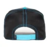 Gorra Animales GOORIN BROS rejilla y ajustable STALLION NIGHTS BLACK -caballo negro gris reflectante