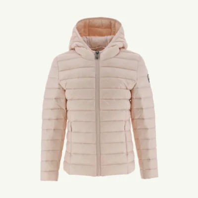 Chaqueta capucha Jott de plumas pato Niña CARLA BASIC PS23KDOW02 - 463-SOFT PINK Justoverthetop Color rosa claro