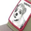 Gorra Animales GOORIN BROS rejilla y ajustable FOWLER´S FAVORITE SIDEKICK -perrito color olive -verde