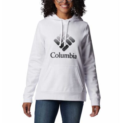 Sudadera COLUMBIA con capucha logotipo de trek™ graphic hoodle para mujer Ref. 1959881102 blanca