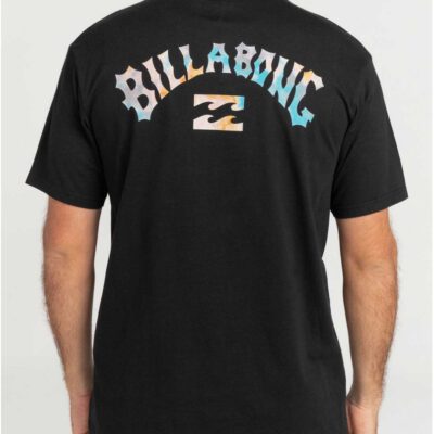 Camiseta BILLABONG para hombre manga corta surfera arch fill SS 19 black Ref. c1ss10 bip2 black-negra