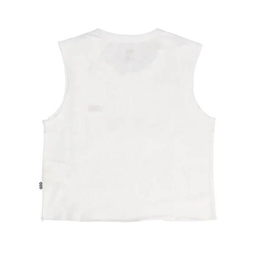 Camiseta Mujer VANS tirantes para mujer WM JUNIOR V MUSCLE CROP blanca Ref. VN0A4DNGWHT1 blanca