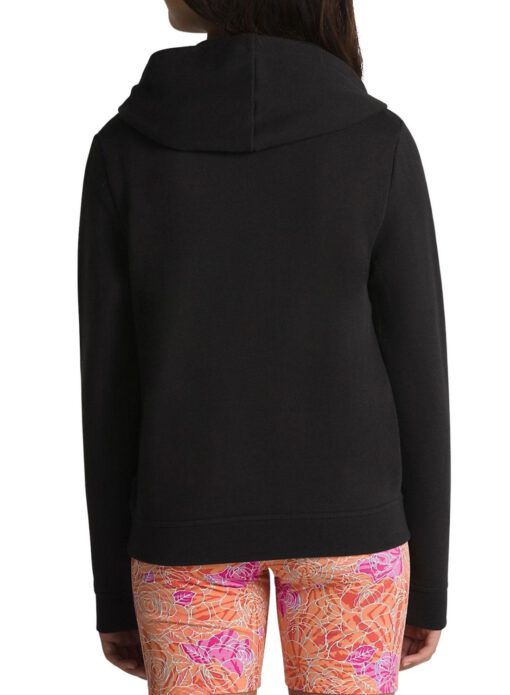 Sudadera VANS niña con capucha ROSE CAMO BOX HOODIE BLACK ref-VN000403 negro