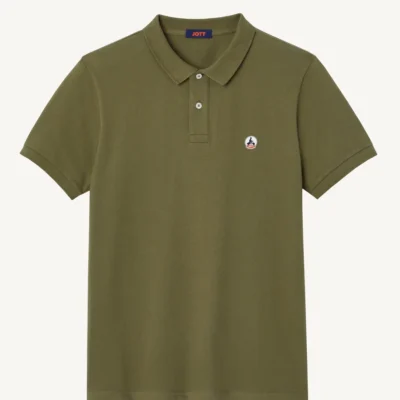 Polo manga corta Jott de Hombre MARBELLA SS23MPOL10 - 255 ARMY Justoverthetop verde militar