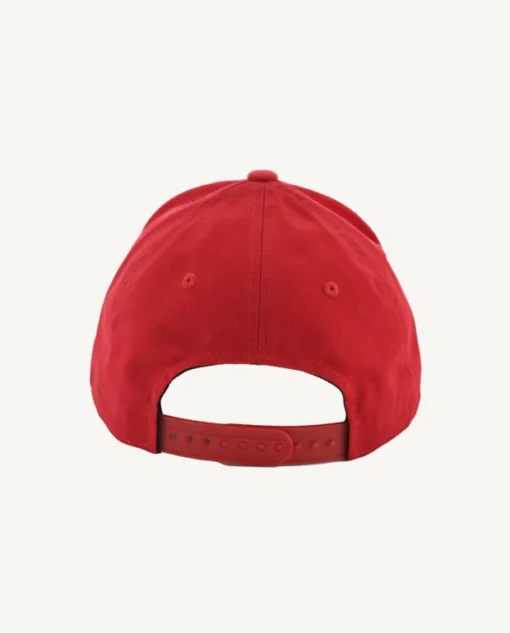 Gorra Jott niño ajustable CASQUETTE ENFANT BASIC SS23KCAP10 - 319 FIRE RED roja