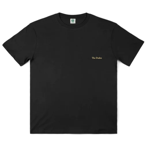 Camiseta THE DUDES manga corta para hombre DEAD HAND BLACK Ref.1004502-Spring 23 negra