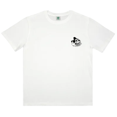 Camiseta THE DUDES manga corta para hombre FUCKY OFF WHITE Ref.1008529 SPRING 23 blanca