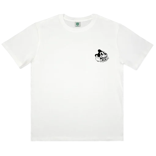 Camiseta THE DUDES manga corta para hombre FUCKY OFF WHITE Ref.1008529 SPRING 23 blanca