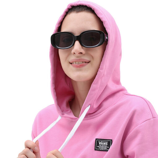 Sudadera VANS para Mujer con capucha corta BOOM BOOM CHECK IT Ref. VN00045DBLH rosa con cuadros