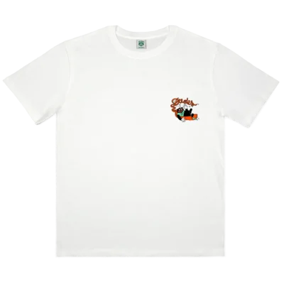 Camiseta THE DUDES manga corta para hombre WATERPARK WHITE Ref.1008329-Spring 23 blanca