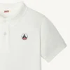 Polo manga corta Jott de Niño y Niña SALVADOR SS23KPOL10 - 901 Blanc BASIC Justoverthetop Blanco
