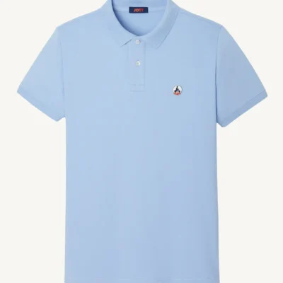 Polo manga corta Jott de Hombre MARBELLA SS23MPOL10 - 180 SOFT BLUE Justoverthetop azul cielo