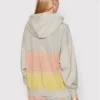 Sudadera CHAMPION con capucha para mujer TIE DYE UNIVERSITY OVERSIZED HOODIE Ref. 11523 gris