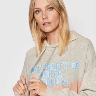 Sudadera CHAMPION con capucha para mujer TIE DYE UNIVERSITY OVERSIZED HOODIE Ref. 11523 gris