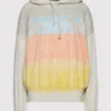 Sudadera CHAMPION con capucha para mujer TIE DYE UNIVERSITY OVERSIZED HOODIE Ref. 11523 gris