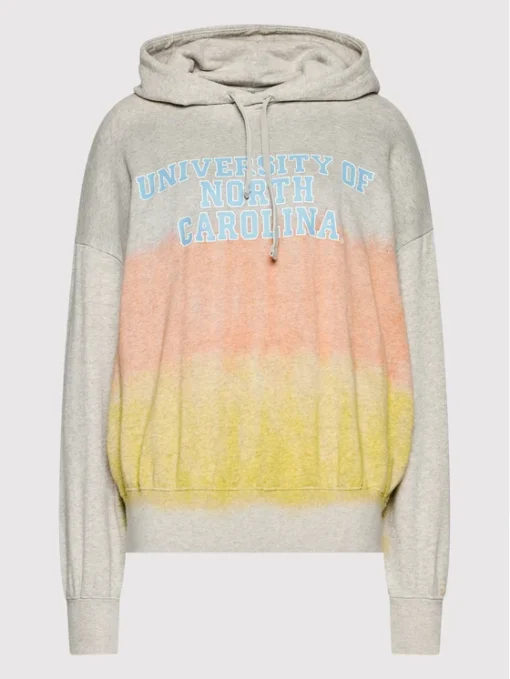 Sudadera CHAMPION con capucha para mujer TIE DYE UNIVERSITY OVERSIZED HOODIE Ref. 11523 gris