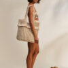 Bolso de playa mediano ROXY unisex Jungle Jack NATURAL (yef0) Ref. ERJBT03329 paja color natural