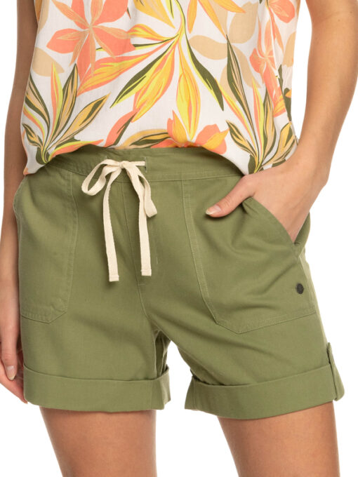 Pantalón corto ROXY Short Life Is Sweeter para Mujer Ref.ERJNS03389 (gng0) verde