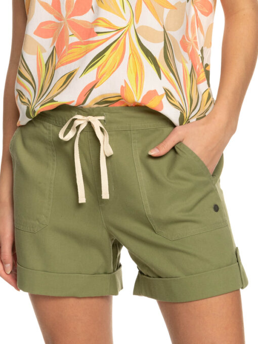 Pantalón corto ROXY Short Life Is Sweeter para Mujer Ref.ERJNS03389 (gng0) verde