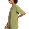 Camisa top ROXY manga corta para Mujer Aloha Sunset Loden Green (gng0) Ref. ERJWT03574 verde