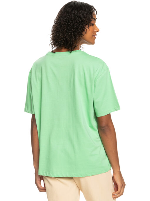 Camiseta ROXY manga corta para Mujer Sand Under The Sky REF-ERJZT05461Absinthe Green (ghy0) verde