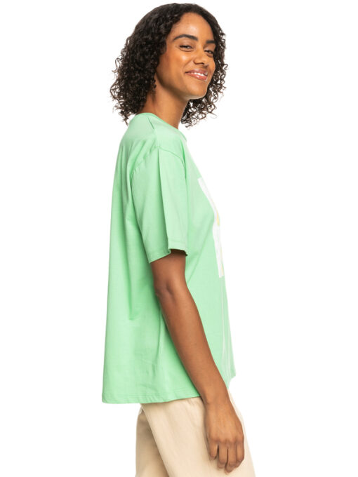 Camiseta ROXY manga corta para Mujer Sand Under The Sky REF-ERJZT05461Absinthe Green (ghy0) verde