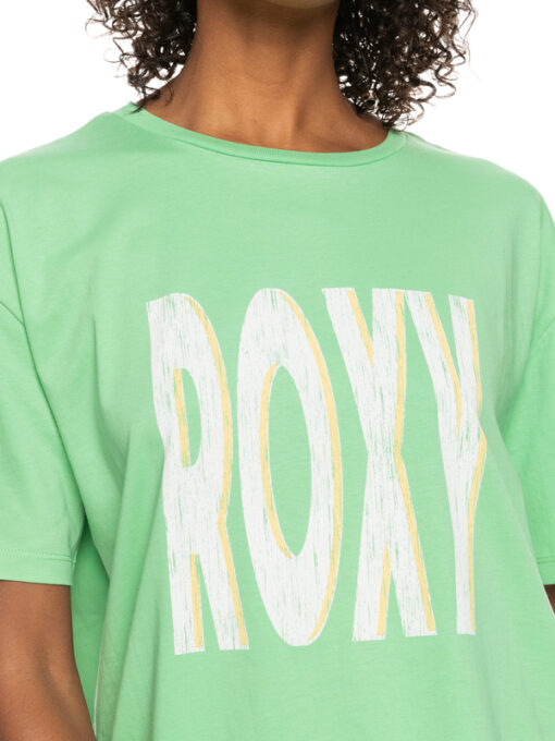 Camiseta ROXY manga corta para Mujer Sand Under The Sky REF-ERJZT05461Absinthe Green (ghy0) verde
