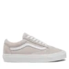 Zapatillas VANS clásicas y cómodas Sneakers deporte hombre VANS Old Skool (Pig Suede) crema Ref: VN0A38G19G91 ante con franjas blancas