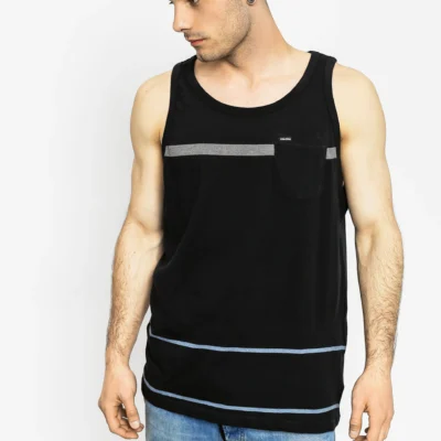 Camiseta Hombre VOLCOM de tirantes THREEZY TANK-BLK REF A0211705 negra