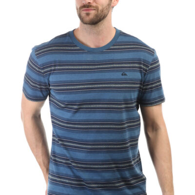 Camiseta Hombre QUIKSILVER manga corta Bayo ref-EQYKT03691 (BTK6) RAYAS AZULES