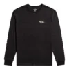 Camiseta BILLABONG básica para hombre manga larga UNITY SLEEVE LS BLACK REF-F1LS01 negra