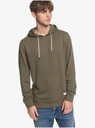 Sudadera Quiksilver Hombre con capucha Essentials (gzho) Ref. EQYFT04114 verde khaki