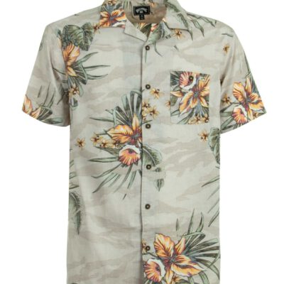 Camisa de Manga Corta Hombre BILLABONG Sundays VACAY SS STONE Ref. C1SH26 0095 Estampada flores